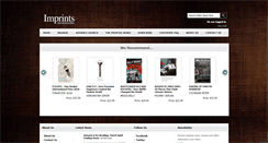 Desktop Screenshot of imprints.com.au